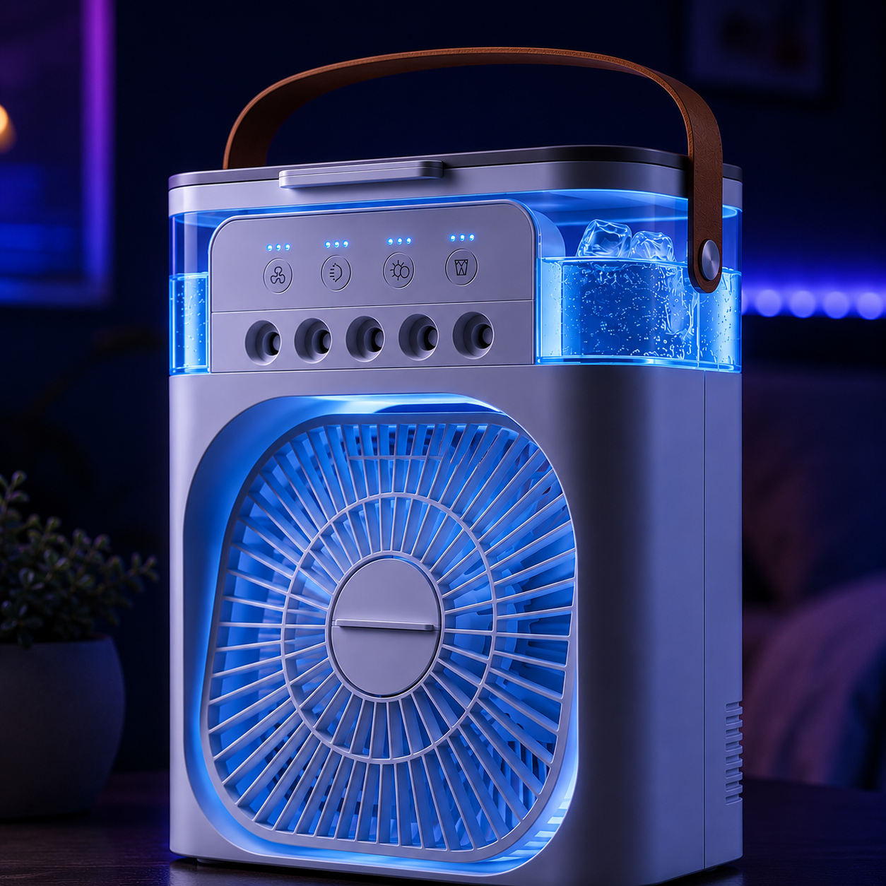 Midnight Air™ | 3 in 1 Personal Bedside Cooling System